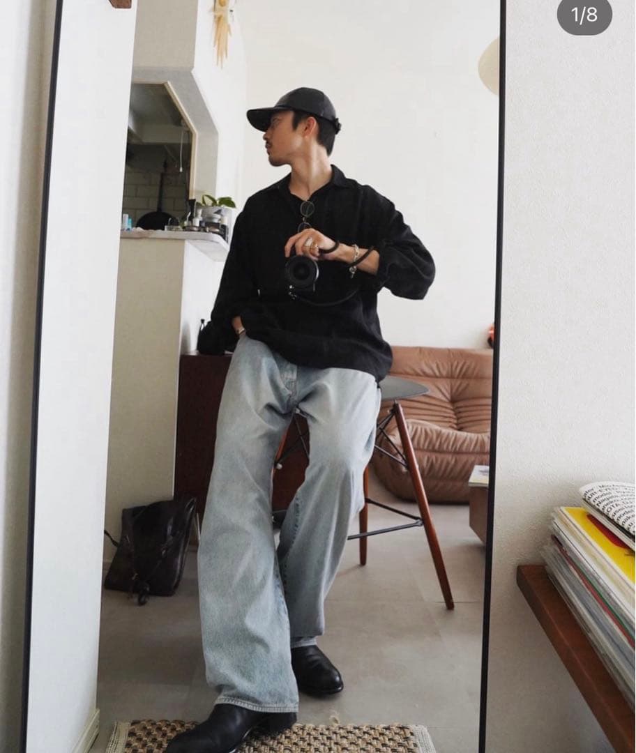 NICENESS welham レザーキャップ