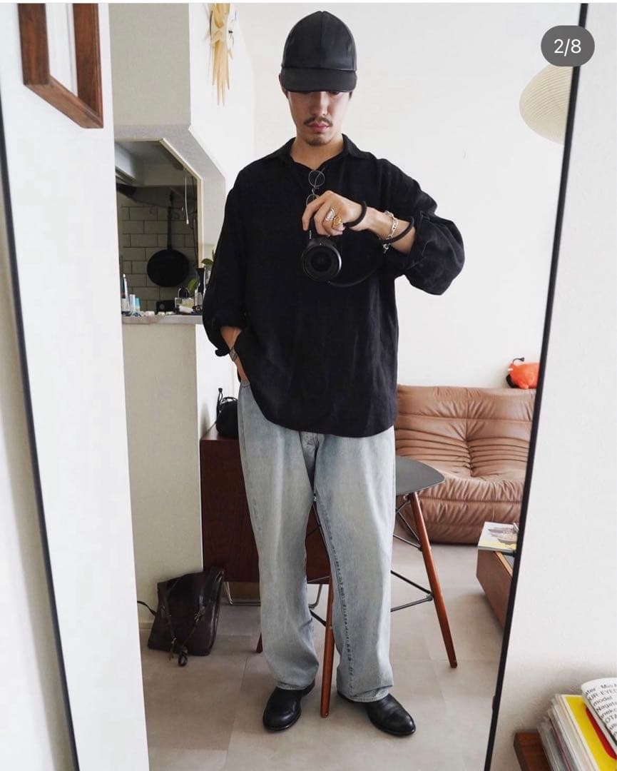 NICENESS welham レザーキャップ