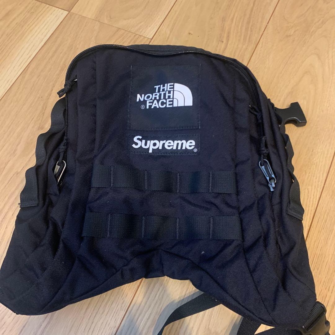 The North Face Supreme バックパック 黒 コラボ