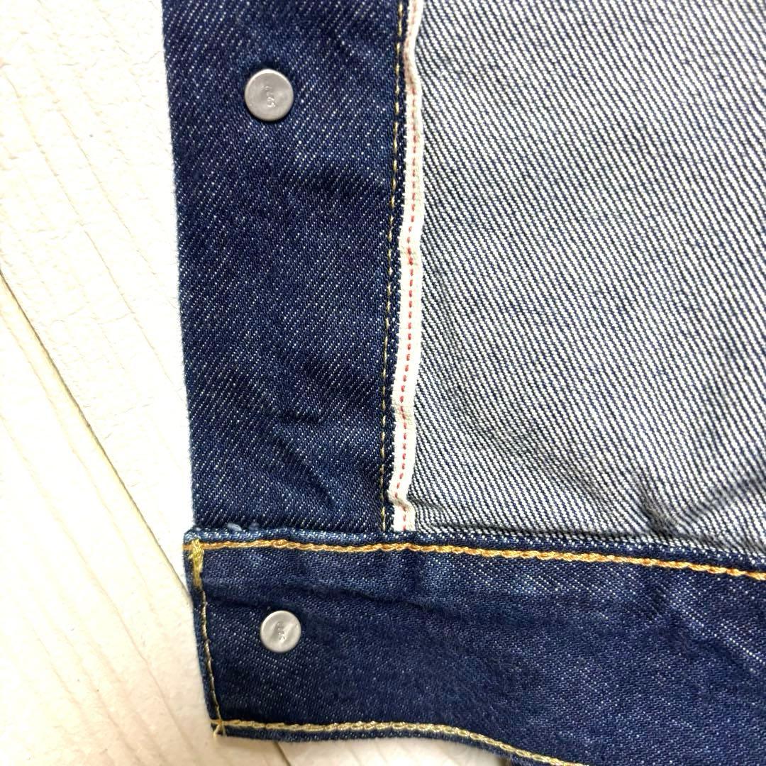 美品 LEVI'S 濃紺 デニムジャケット 1st 大戦モデル 復刻 赤耳 S