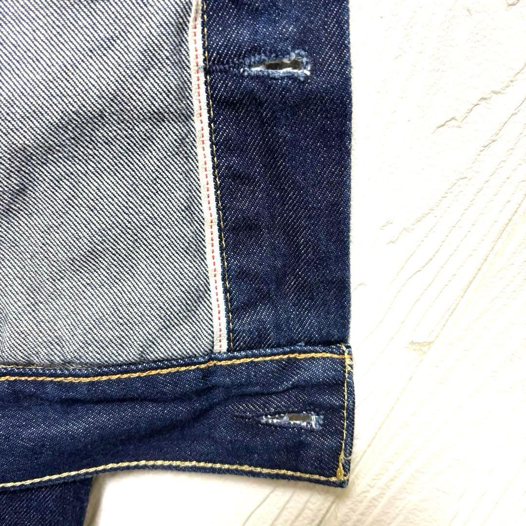 美品 LEVI'S 濃紺 デニムジャケット 1st 大戦モデル 復刻 赤耳 S