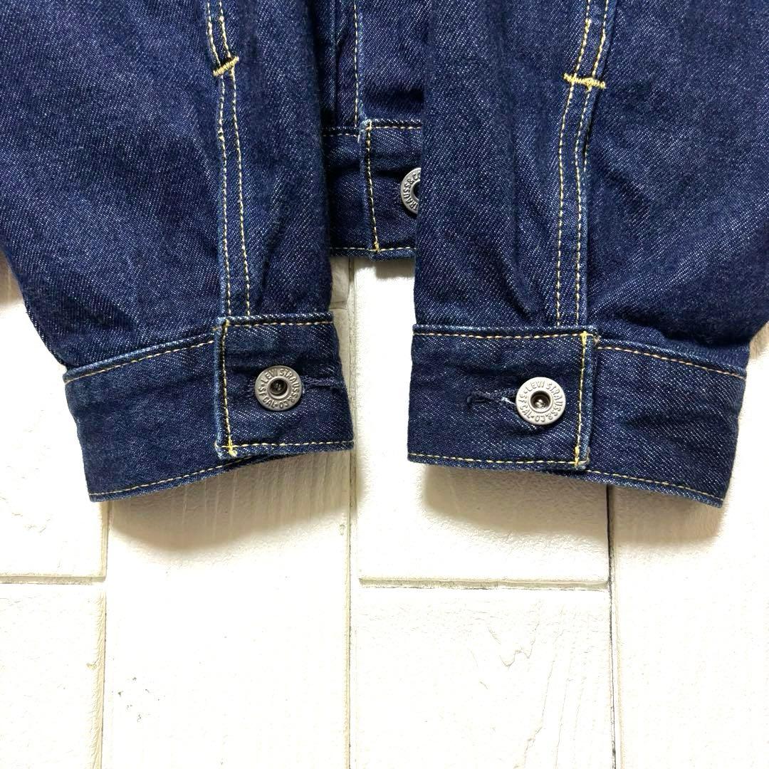 美品 LEVI'S 濃紺 デニムジャケット 1st 大戦モデル 復刻 赤耳 S