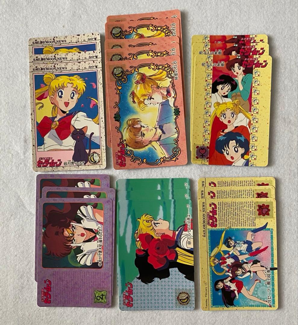セーラームーン（無印）　カードダス　初弾＋二弾　111枚セット　美少女戦士