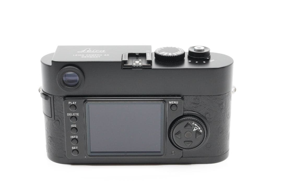 極美品 センサー交換対策済 ライカ M9-p ブラックペイント