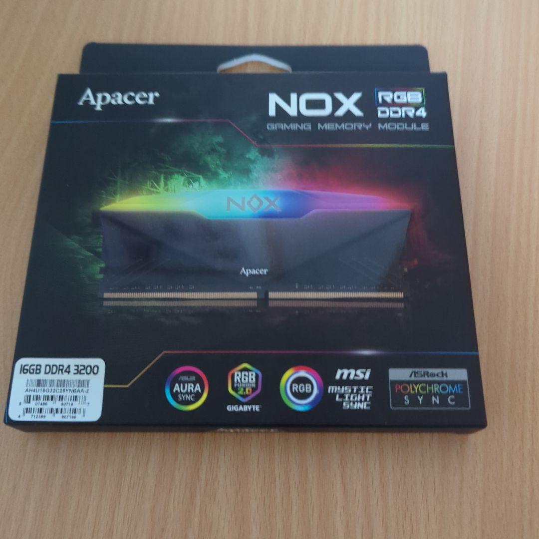 Apacer DDR4 3200 8GB 2枚セット(16GB)