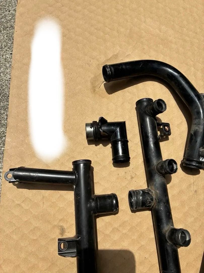 ZRX1200ダエグ ラジエーターパイプ　オイルライン