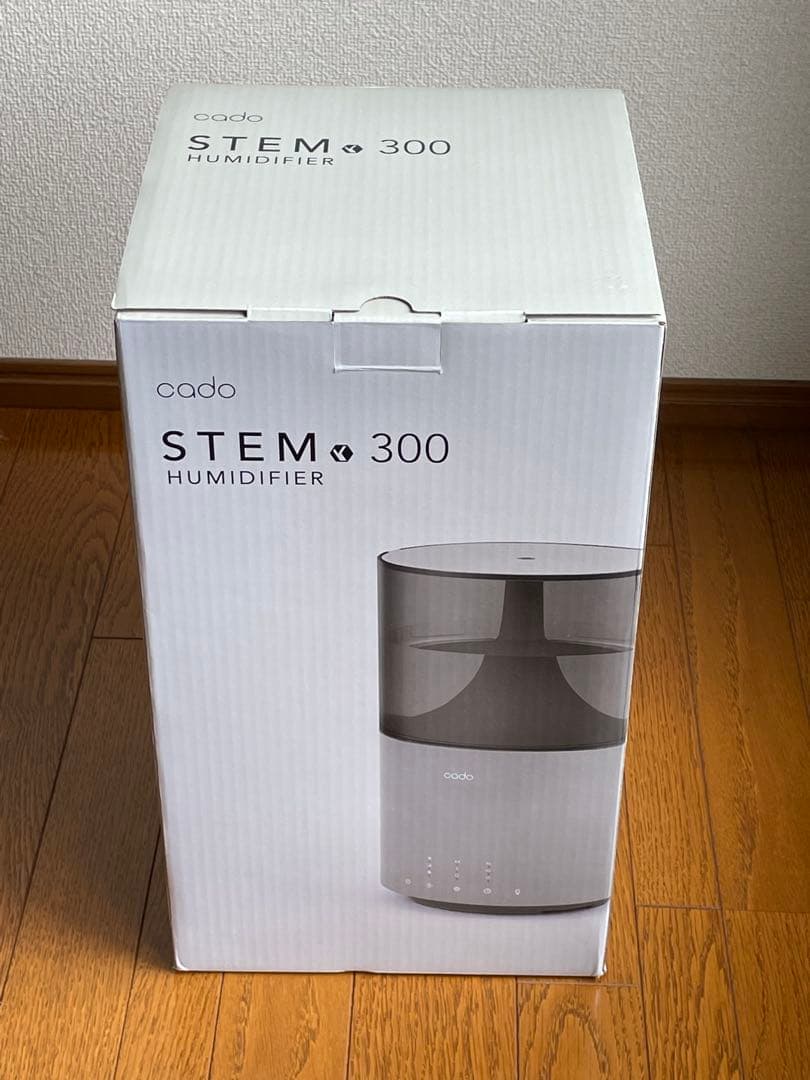 新品 cado 超音波式加湿器 STEM300 グレー