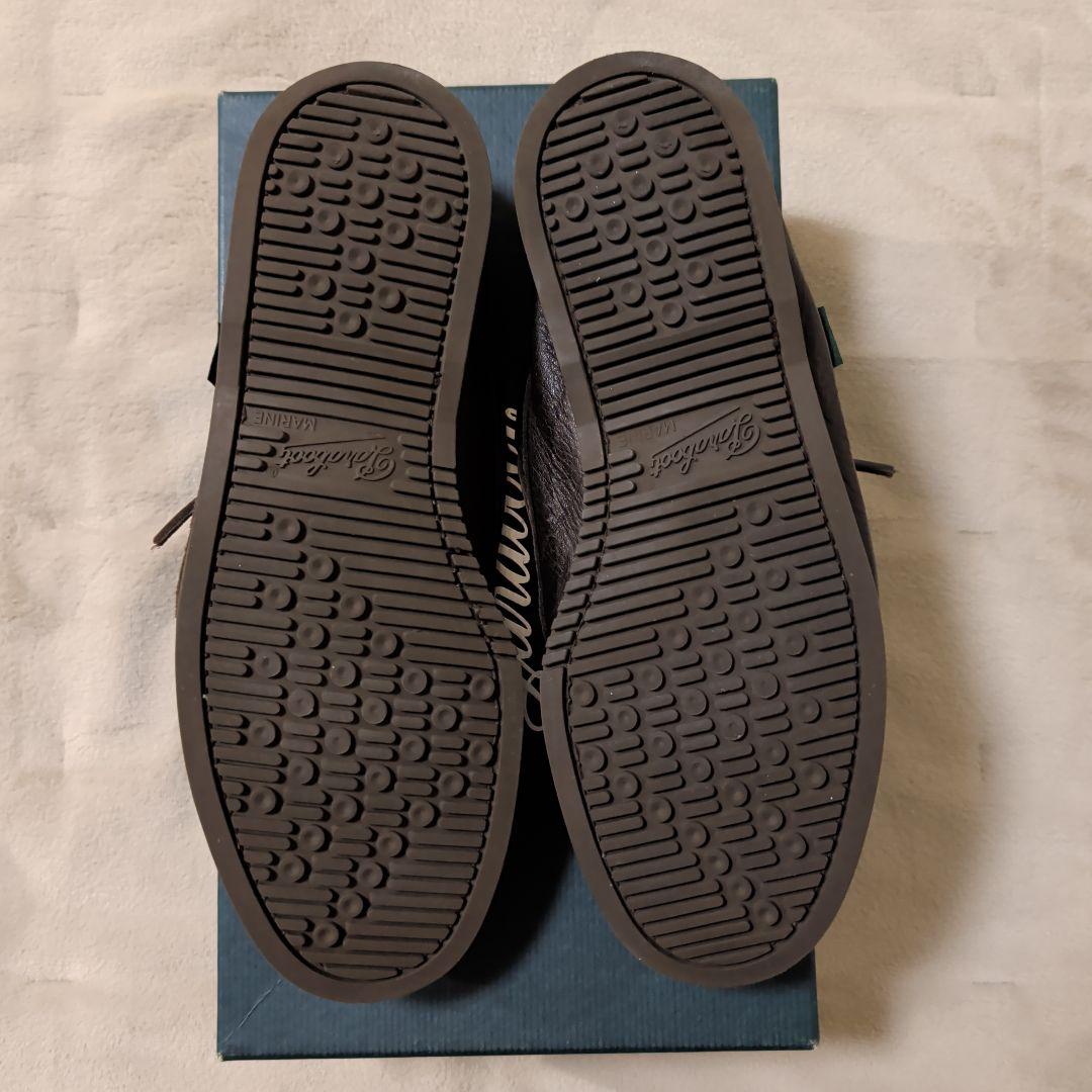 BEAMS別注 Paraboot BARTH 鹿革 マロン 7.5 箱付