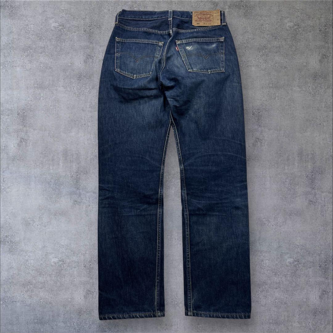 90s-00s 最終期 リーバイス 501 USA製 濃紺 ボタン裏553