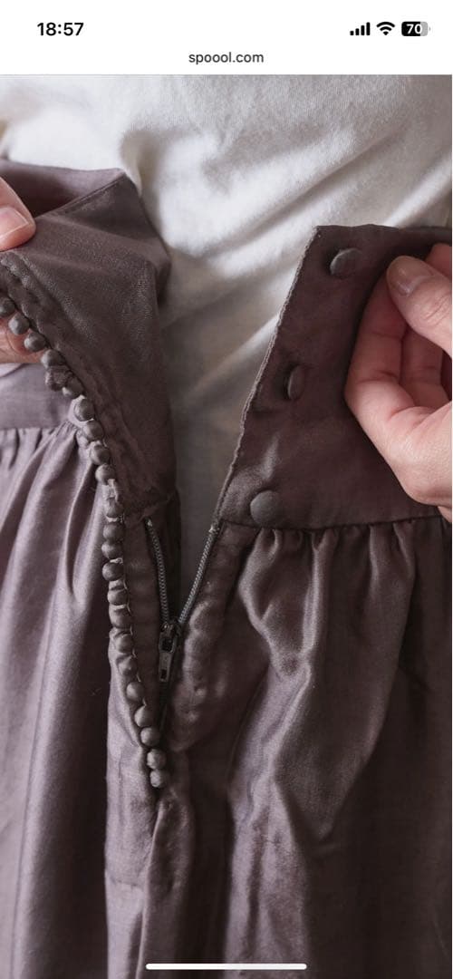 BUNON Wide Belt Pants　新品