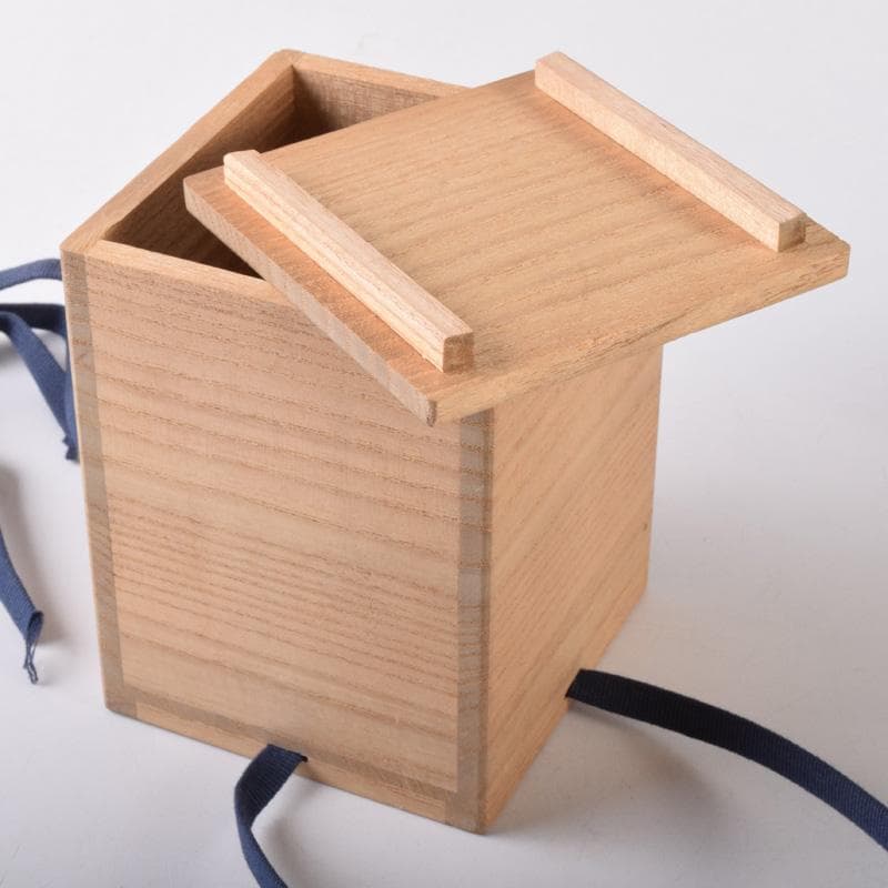 Pinoko平安　笹田有祥作　摸利休丸壷　茶入　仕覆付　共箱　V　7256