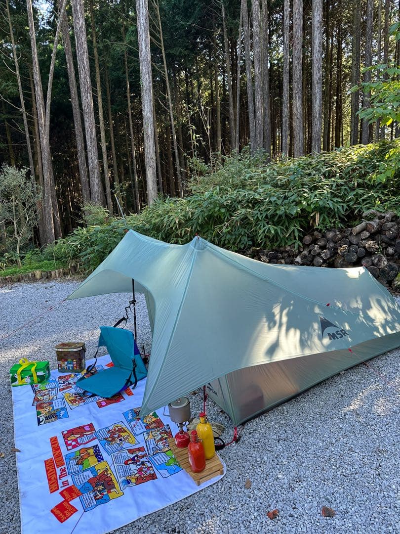 MSR フライライト FlyLite テント ソロ〜2人用 超軽量 登山 廃盤