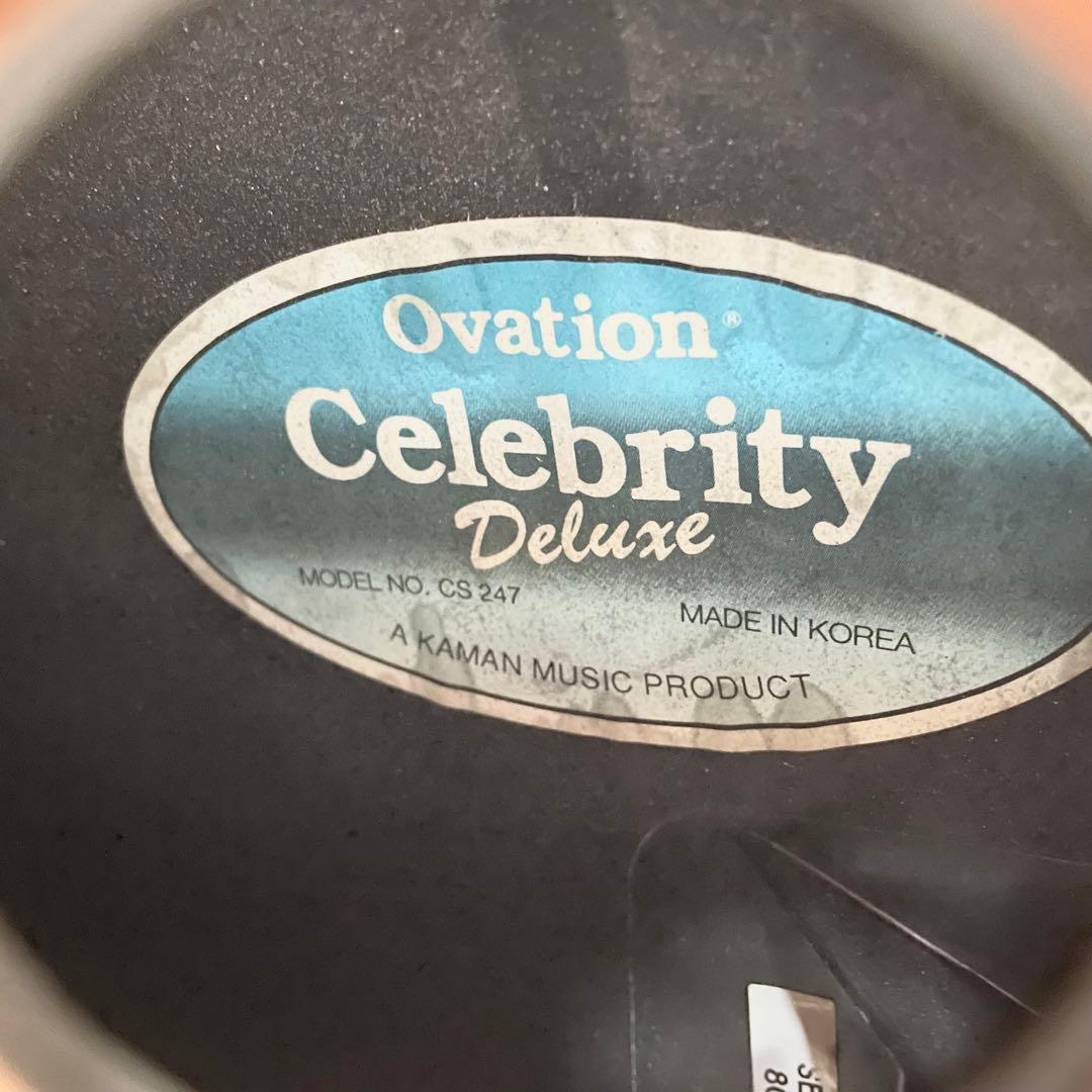 【美品】Ovation Celebrity deluxe cs247 エレアコ
