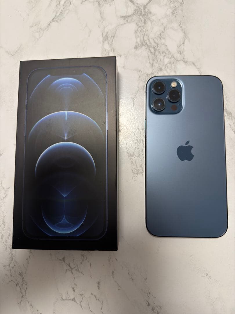 Apple iPhone 12 Pro MAX256GB パシフィックブルー