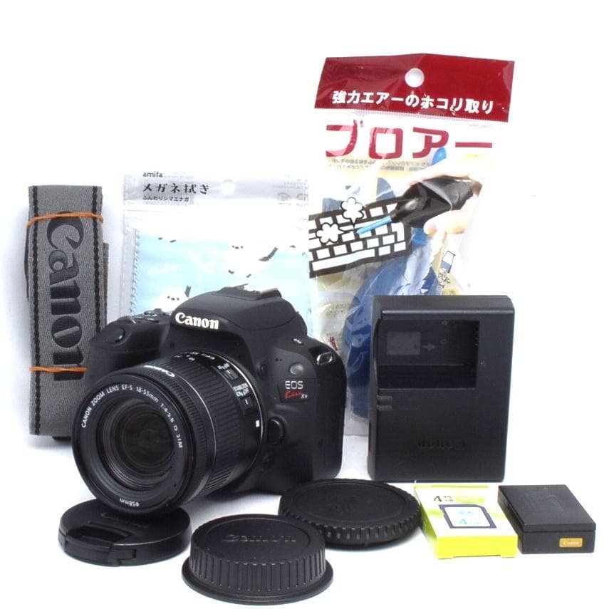 ★純正レンズキット★Wi-Fiでスマホ転送★Canon Kiss EOS X9★