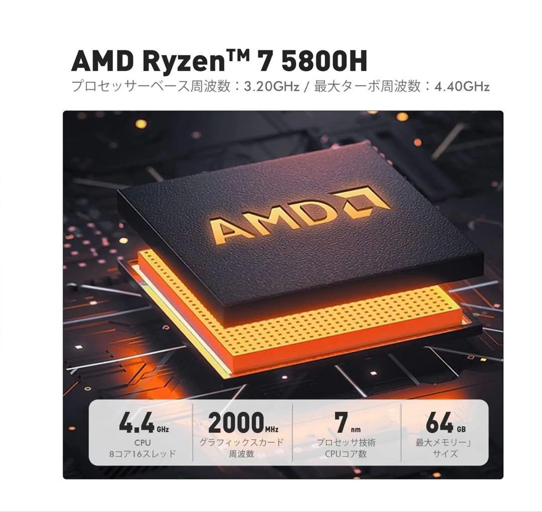 ミニPC TRIGKEY SPEED S5Pro