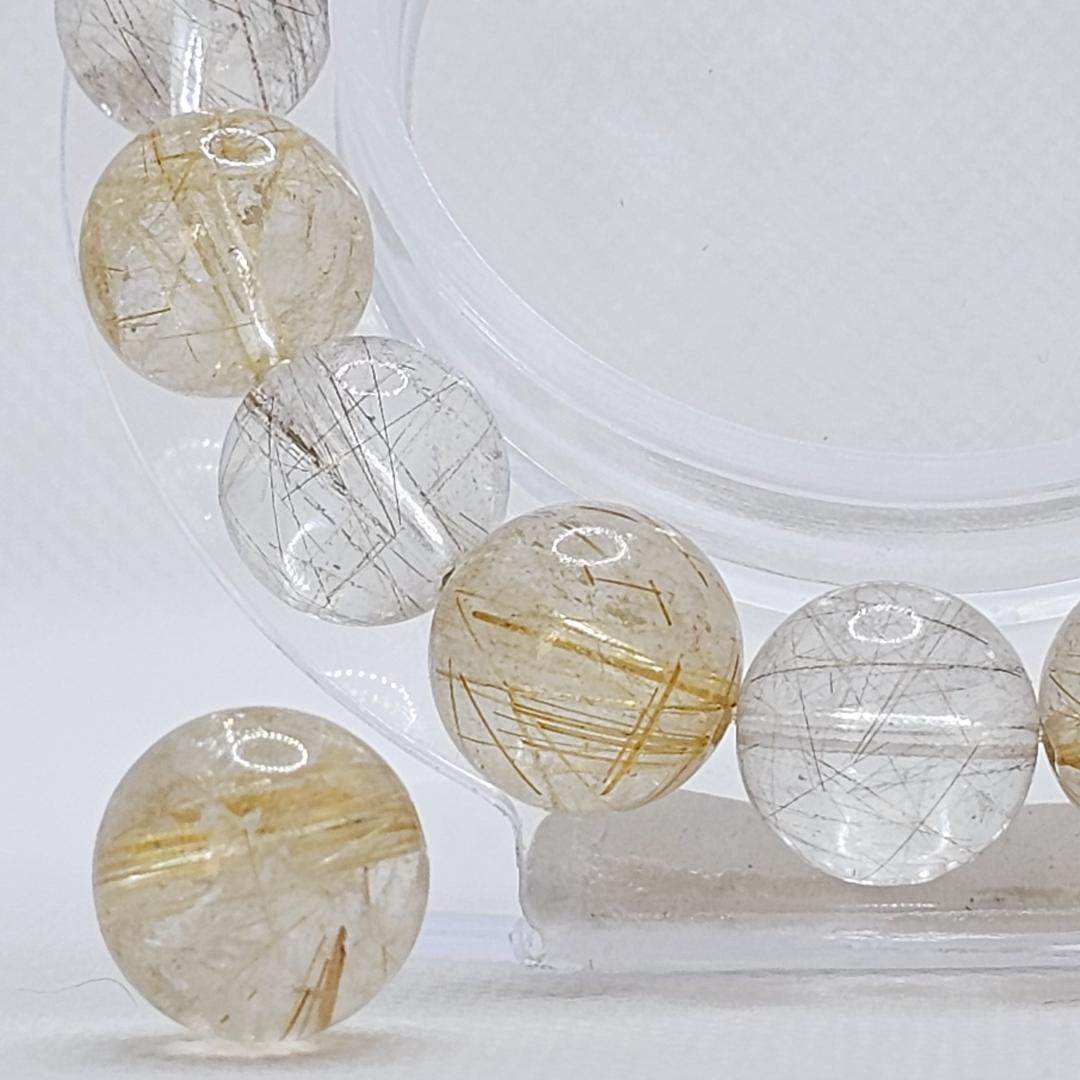 【ポリパ】サイズ約16.5cm ゴールドルチル シルバールチル