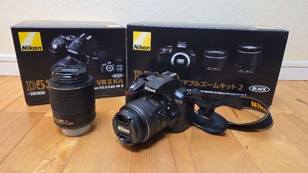 NikonD5300 ダブルズームキット2 説明書あり