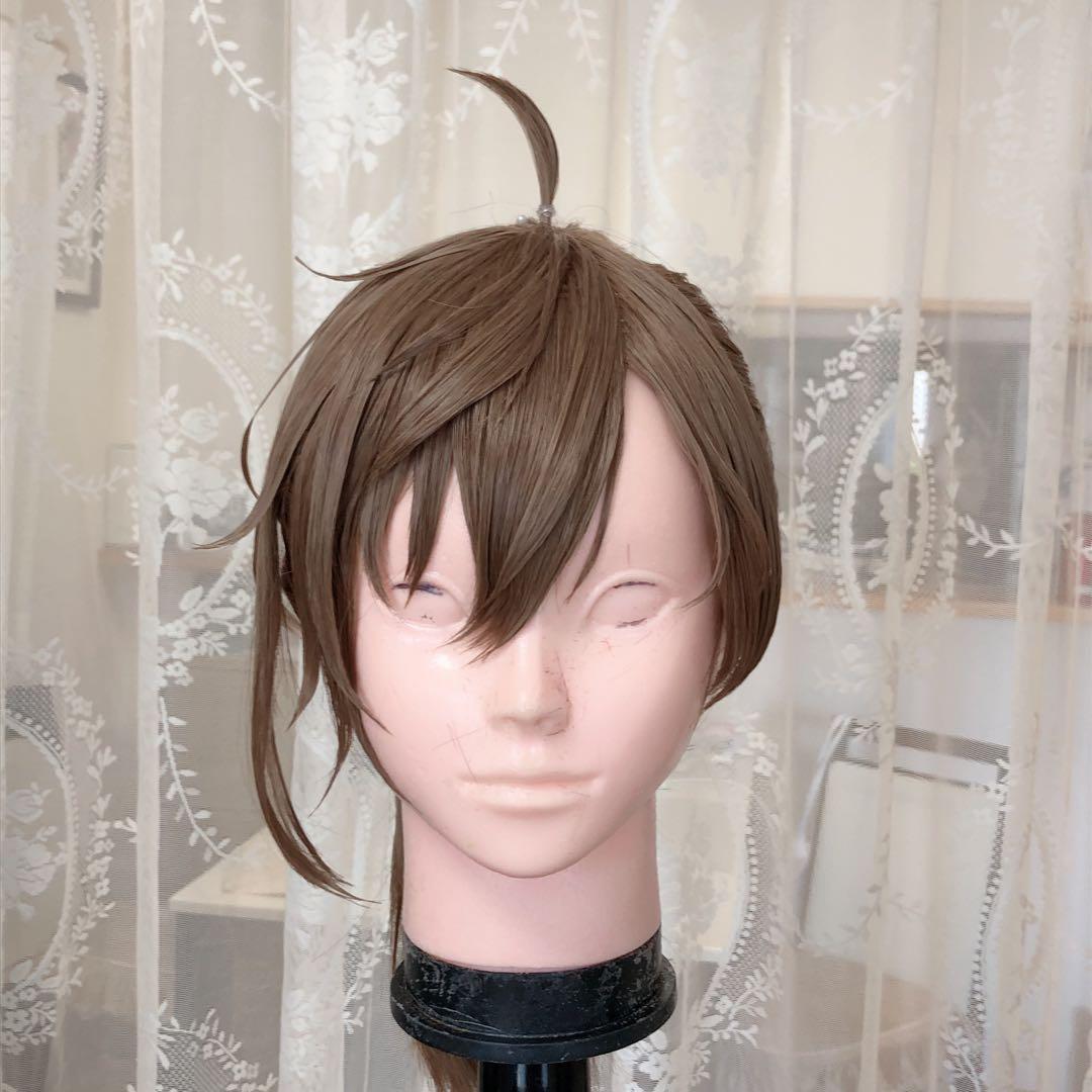 叶　コスプレ ウィッグ セット済み　ポニーテール