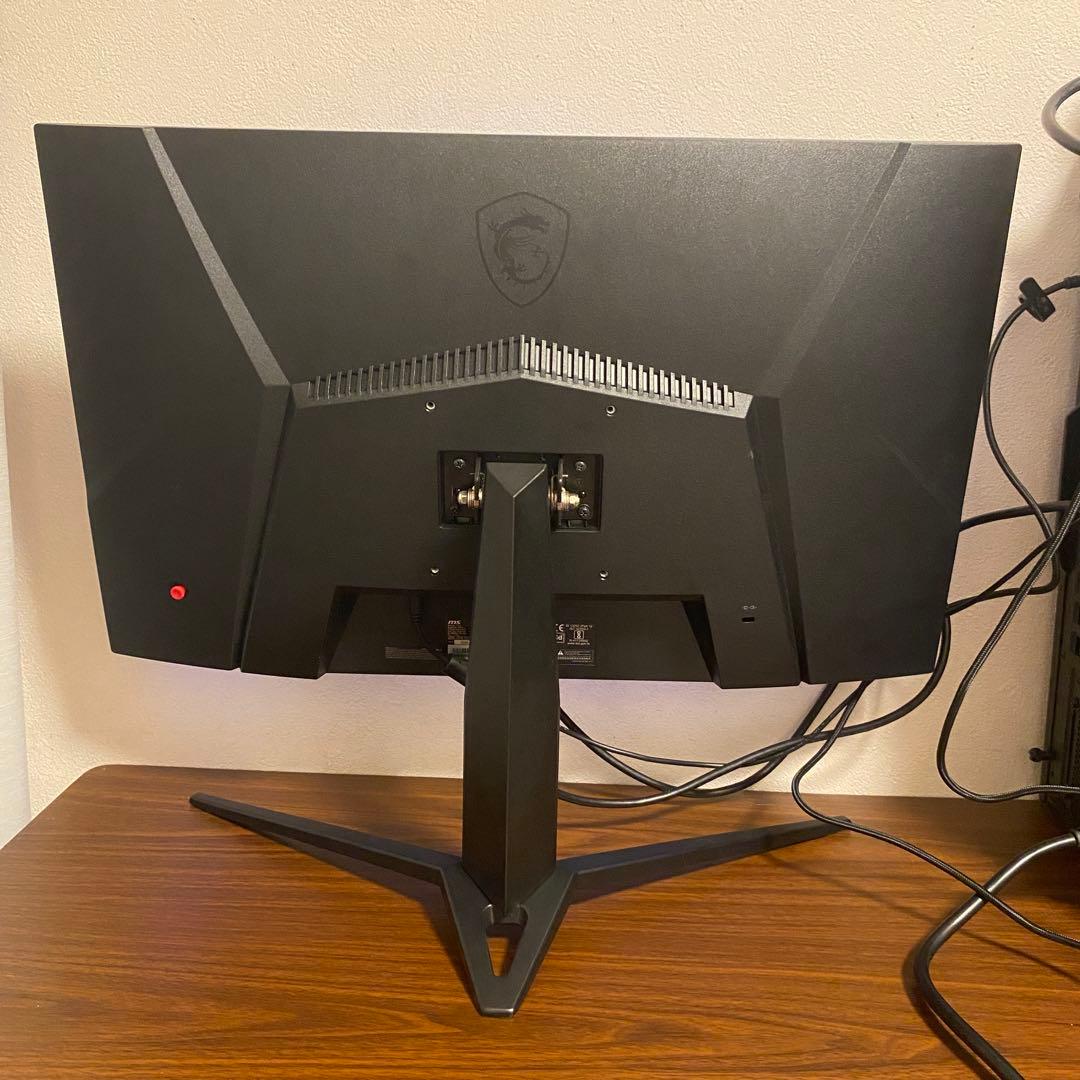MSI 湾曲ゲーミングモニター G24C4 E2 23.6インチ　フルHD