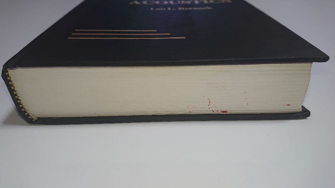 洋書 Acoustics Leo L.Beranek