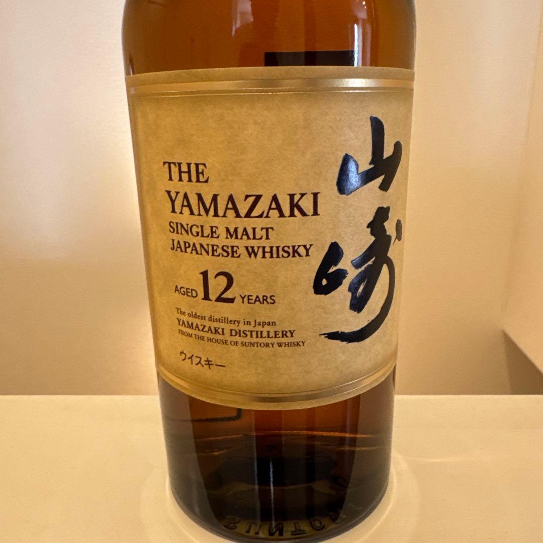 サントリーシングルモルトウイスキー 山崎12年 700ml瓶 新品