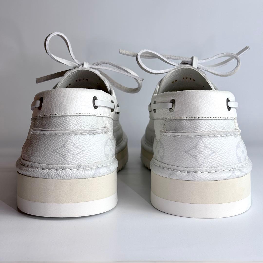 【新品同様】 ルイヴィトン デッキシューズ モノグラム レザー 箱 保存袋付き