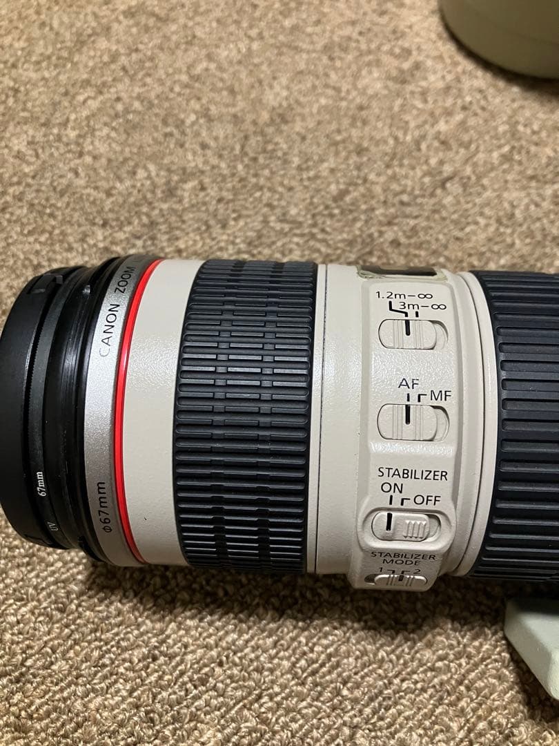 Canon 70-200mm F4L USMズームレンズ