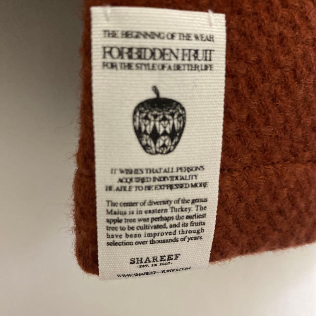 ジャケット・アウター shareef DOBBY MELTON NO-COLLAR BLOUSON