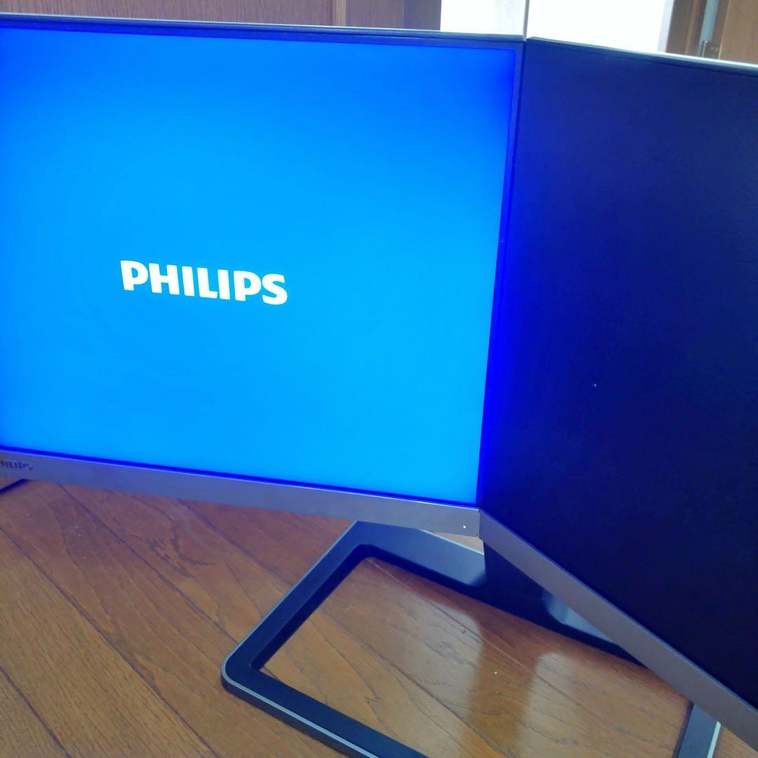 【希少】Philips デュアルモニター 19DP6Q 19インチ