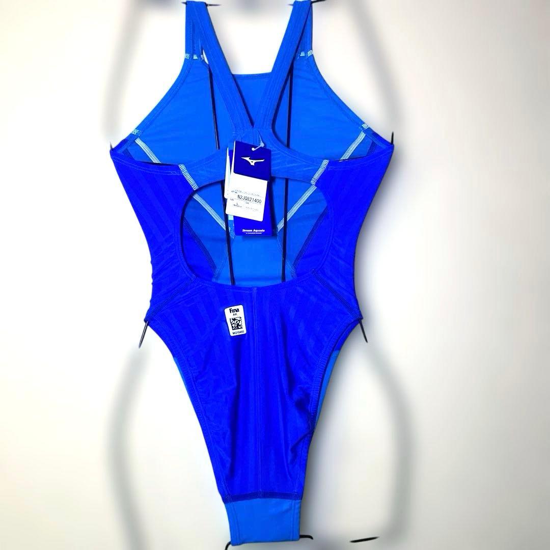 【新品】mizuno 競泳水着　レディース　FINA承認　ストリームアクセラ　L