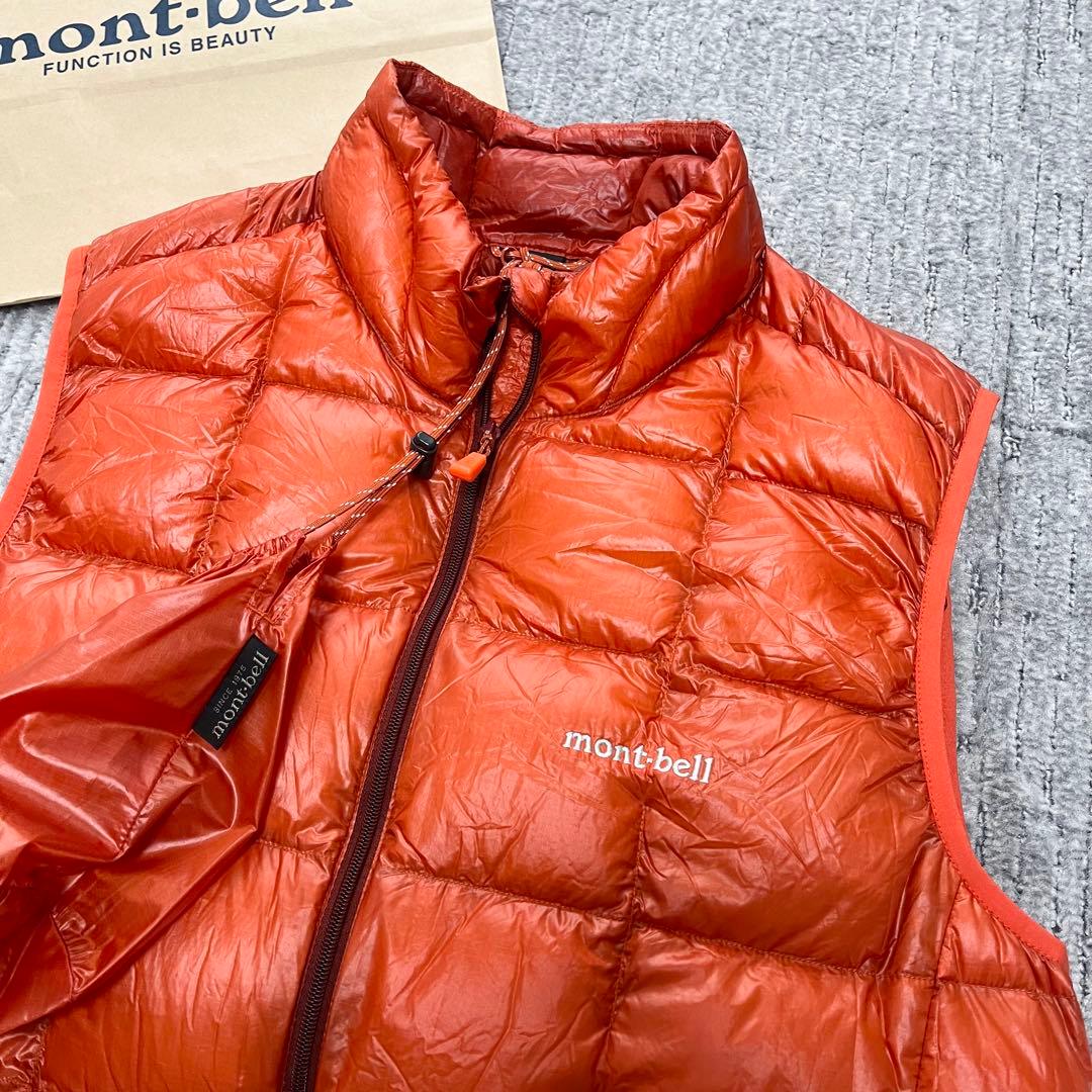 【美品】mont-bellモンベル スペリオダウンベスト メンズM