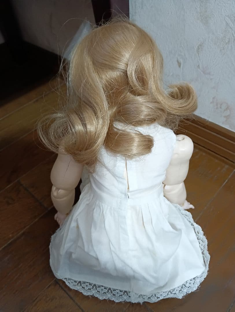 H68【ビスクドール】約60cm カマー&ラインハルト　CD103　スリープアイ