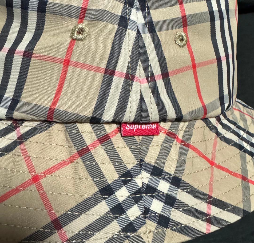 SUPREME BURBERRY バケットハット M/L 新品未使用