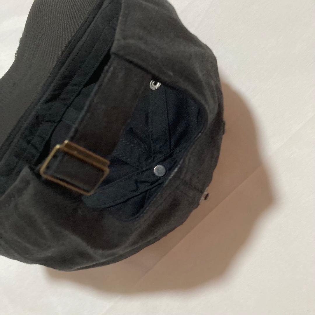 PIN シンプル ブラック キャップ