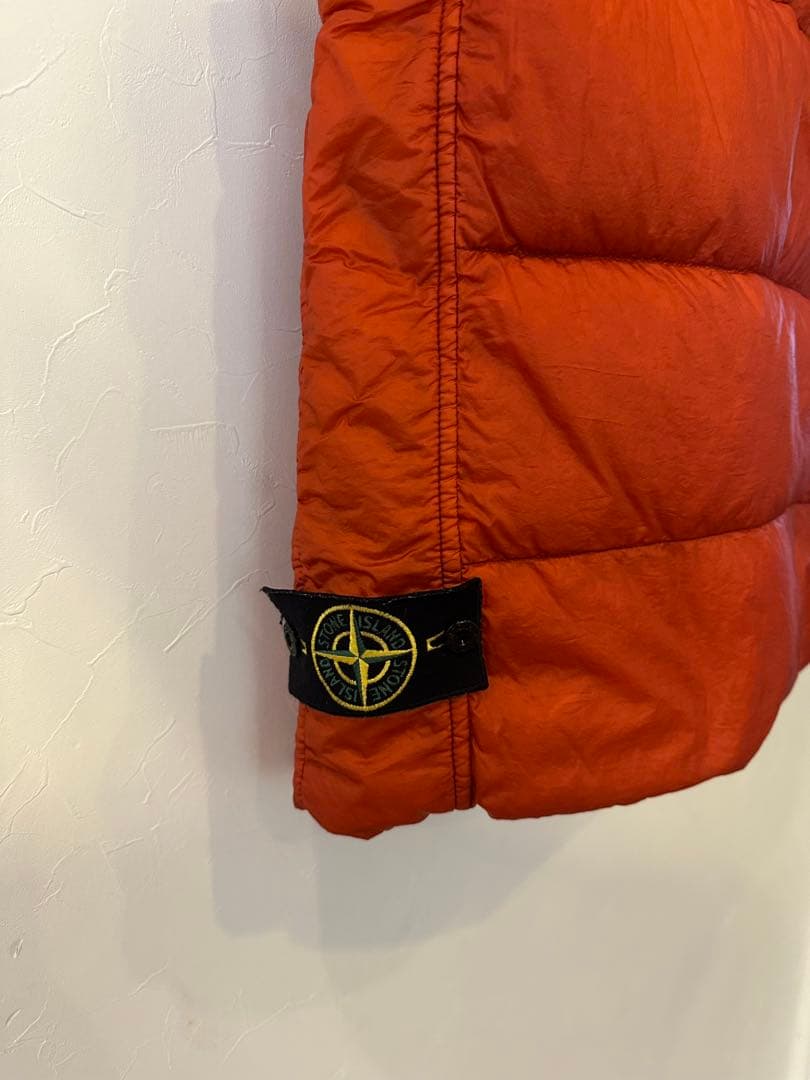 Stone  オレンジ ダウンベスト