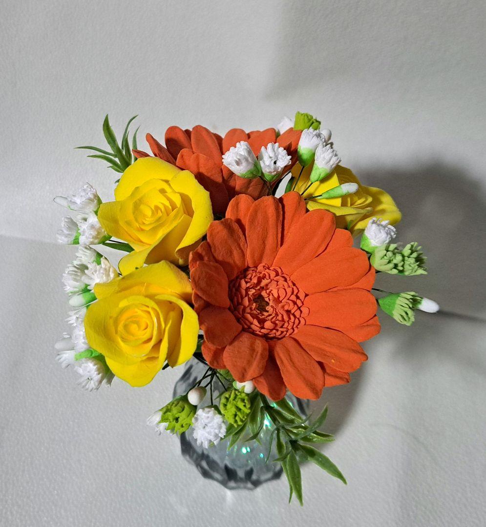 りりークレイフラワー 8個セット