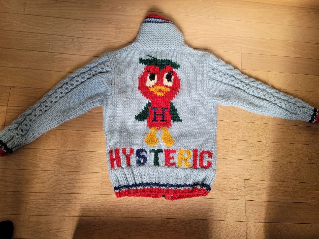 ヒステリックグラマー カウチンニット ヘビーウェイト トマトバード