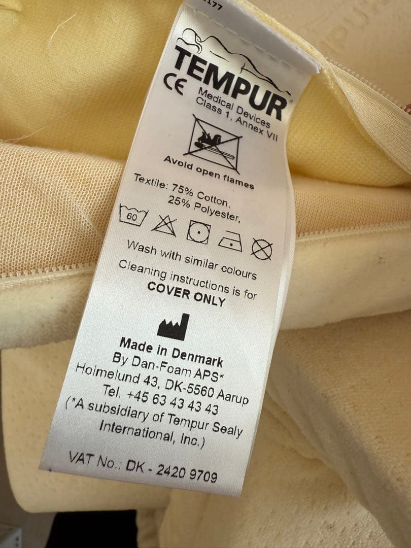 TEMPUR ダブルマットレス メモリーフォーム