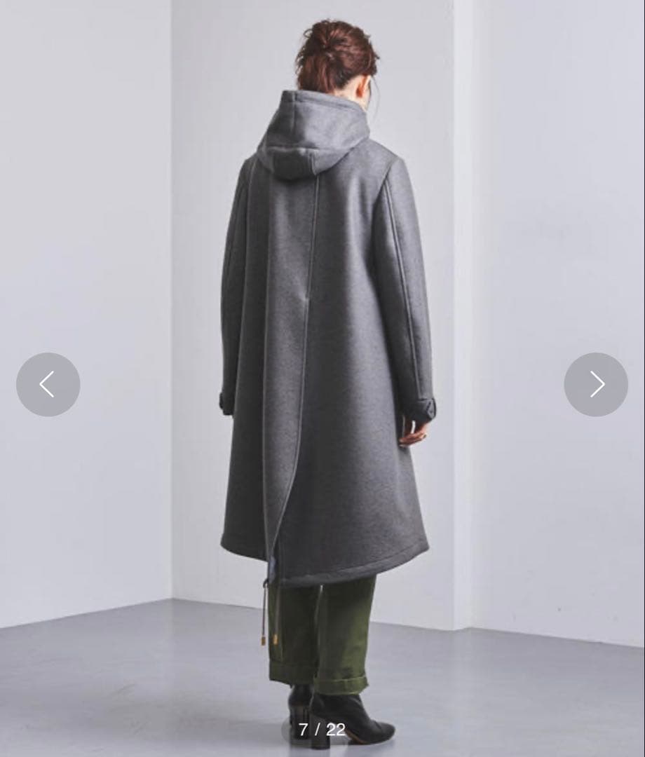 UNITED ARROWS 別注THE RERACSウール ロング モッズコート