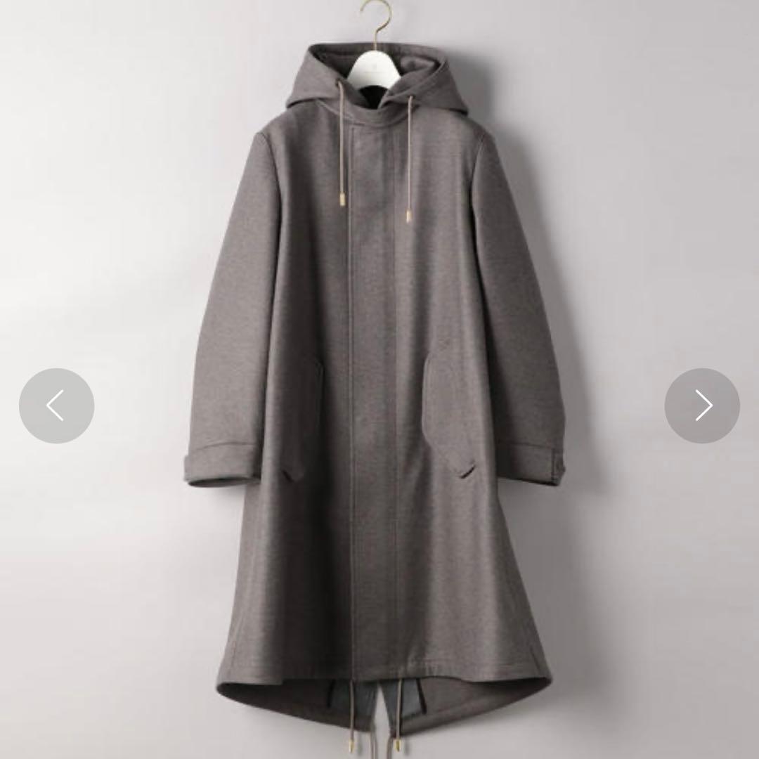 UNITED ARROWS 別注THE RERACSウール ロング モッズコート