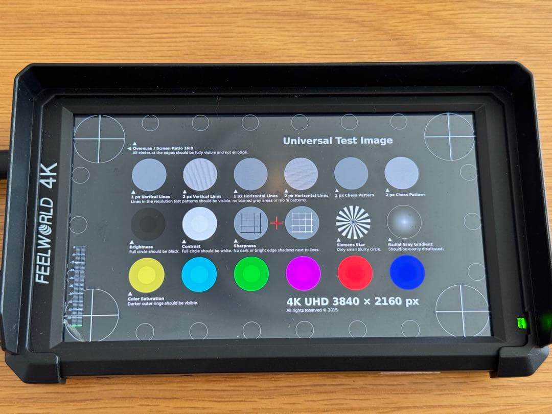 毎日値下げ FEELWORLD F6 5.7インチ 4K HDMIモニター