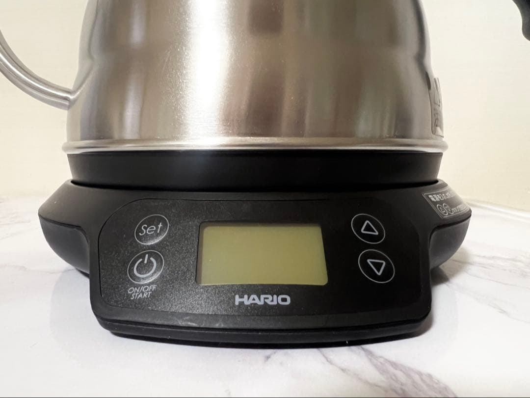 ハリオ(Hario) V60 温度調節付きパワーケトルEVT-80-HSV