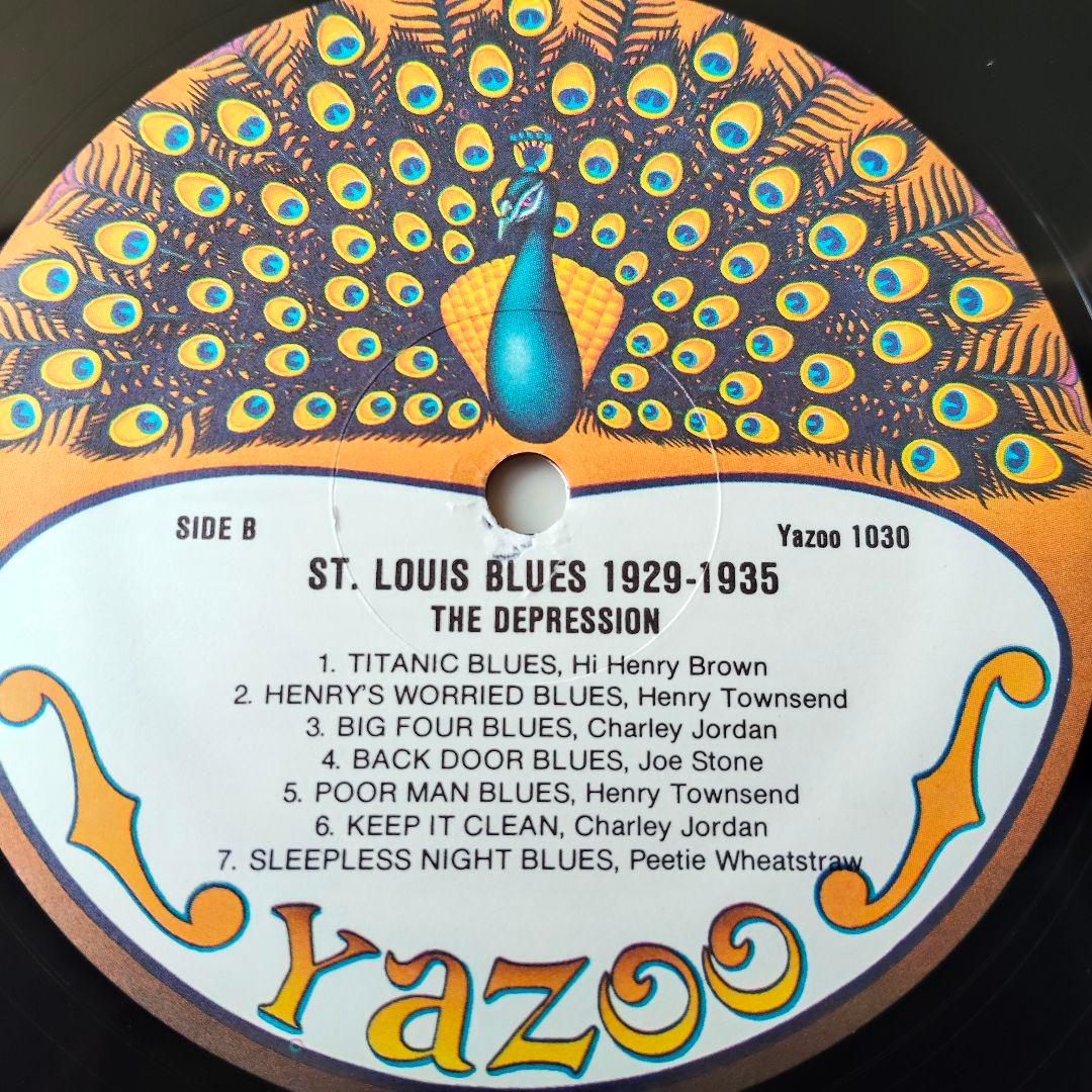 ST.LOUIS BLUES 1929-1935　レコード　ブルース　3枚セット