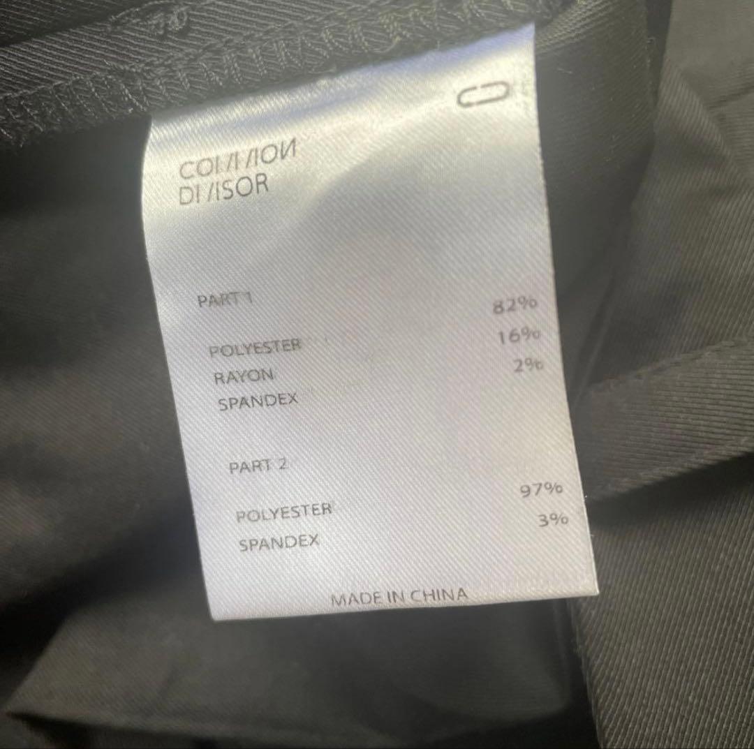 Common divisor 変形ワイドパンツ サイズ1