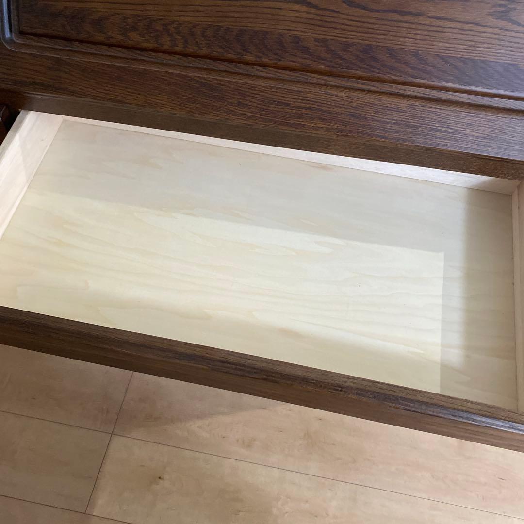 北海道 大雪木工 クローバー30 ライティングビューロー 学習机