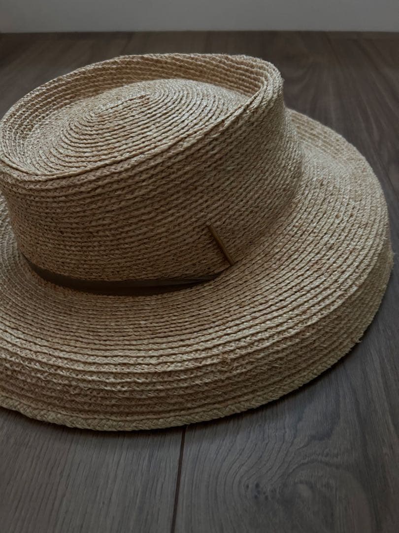 tocit 麦わら帽子 リボン付き