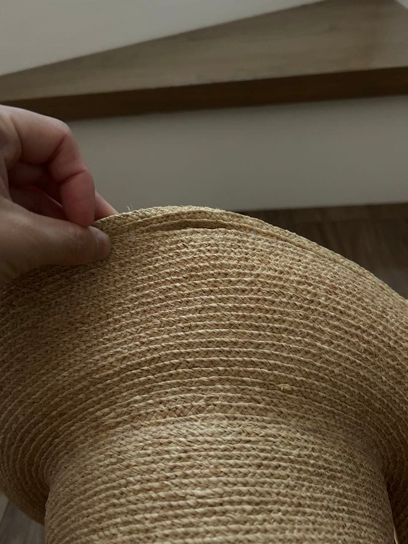 tocit 麦わら帽子 リボン付き