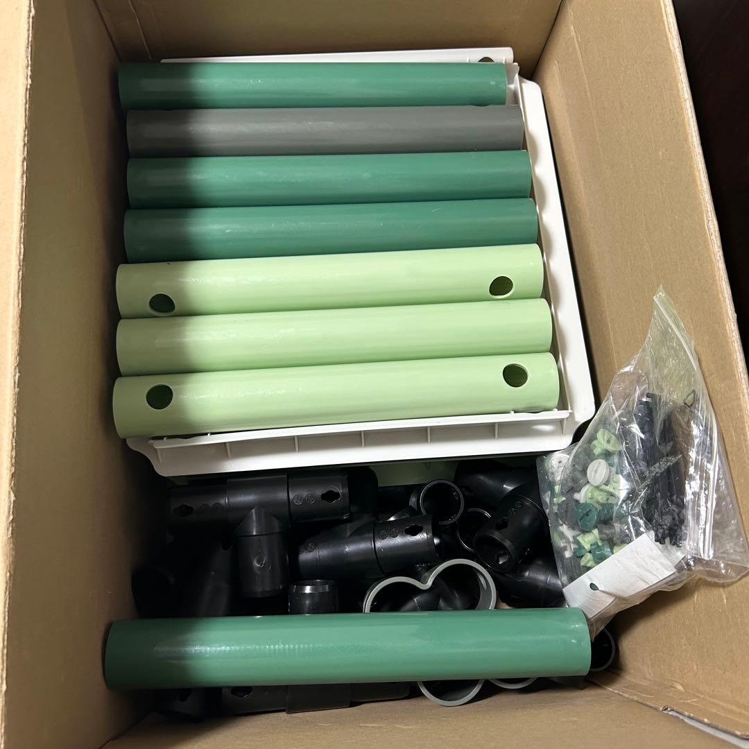 【パーツ完備】 ボーネルンド クアドロ ホーム ジム グリーン ベビージム