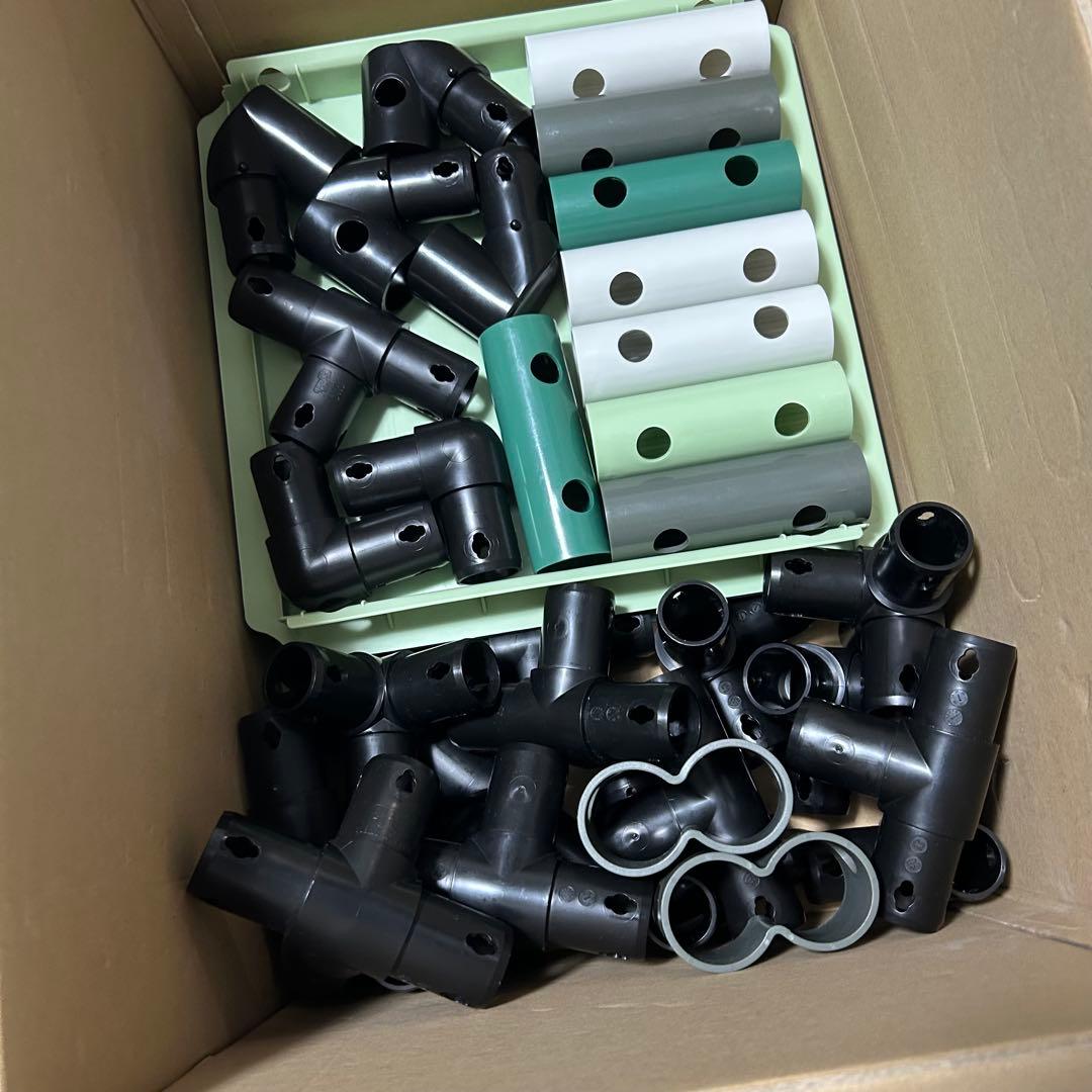 【パーツ完備】 ボーネルンド クアドロ ホーム ジム グリーン ベビージム